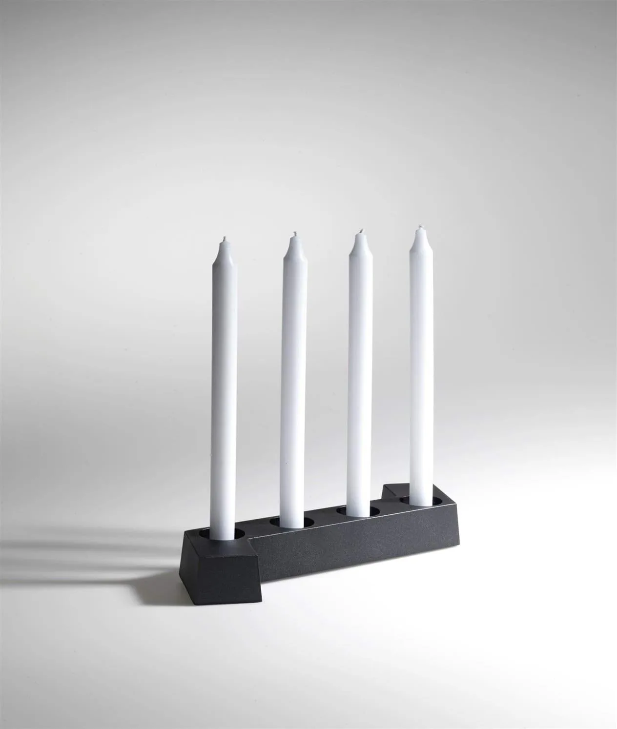SMD candelabro de Adviento, Gris, 4 luces SMD Design