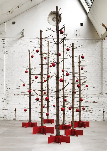 Soporte para árbol de Navidad Turbin Ø48 cm - Rojo - SMD Design