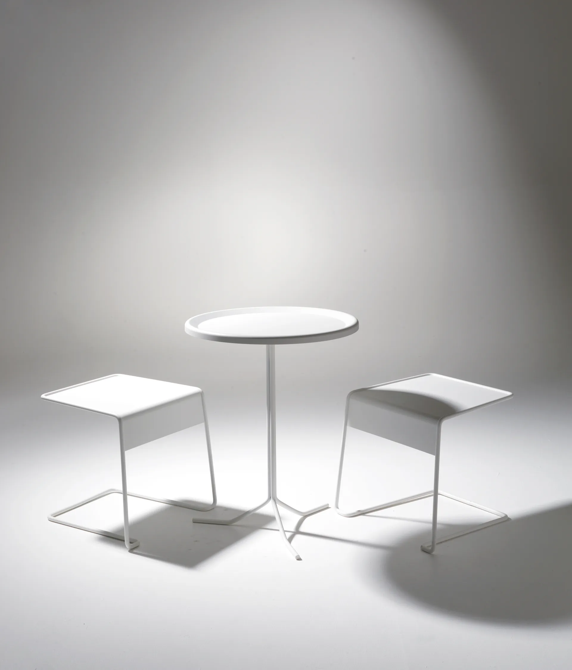 Taburete Bong, Blanco SMD Design