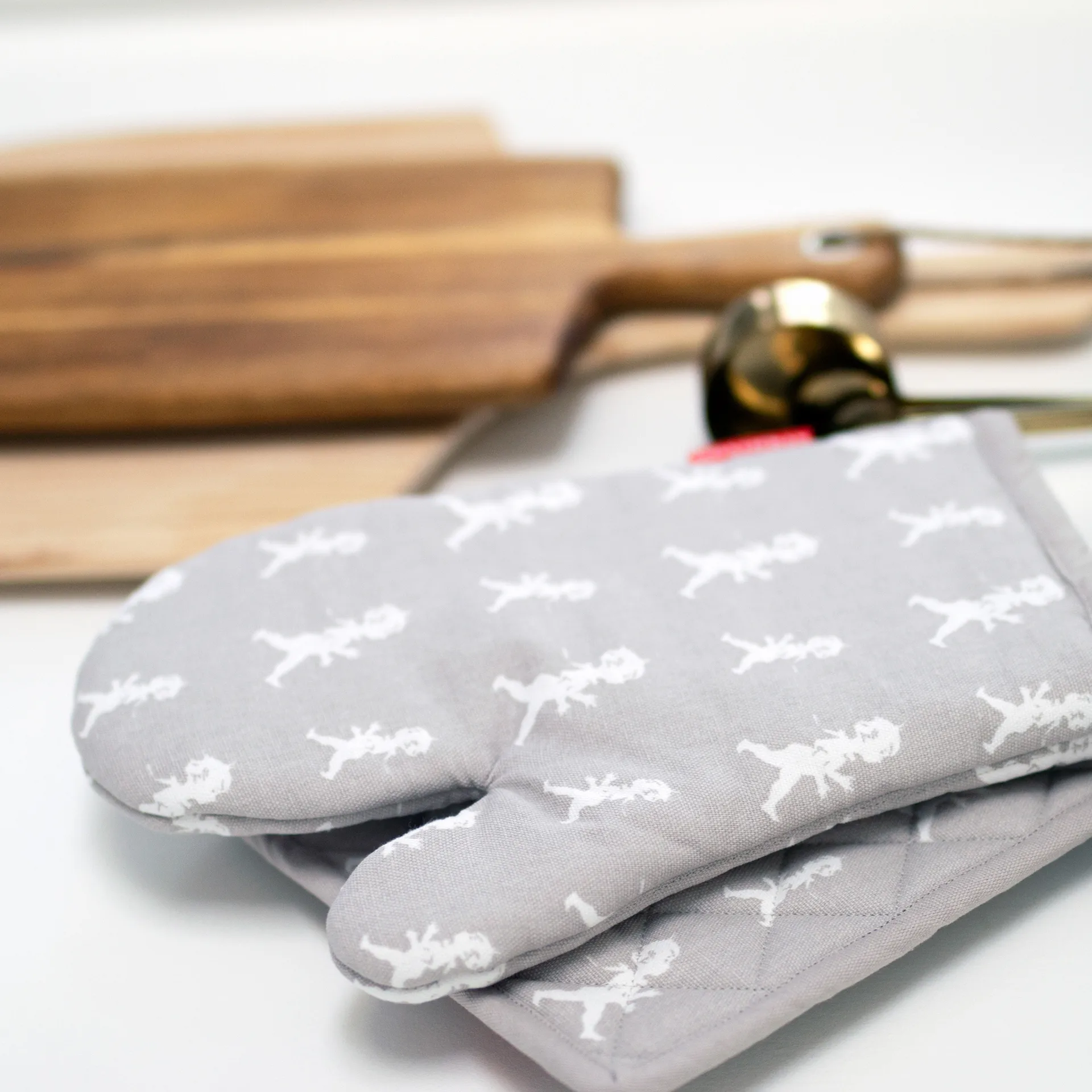 Agarrador Solstickan 22x22 cm, Gris Solstickan Design