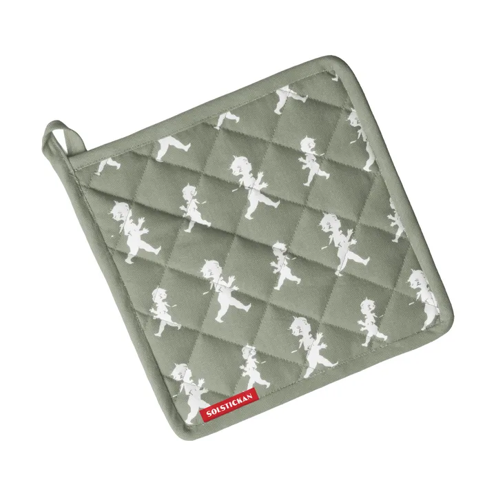 Agarrador Solstickan 22x22 cm - Verde - Solstickan Design