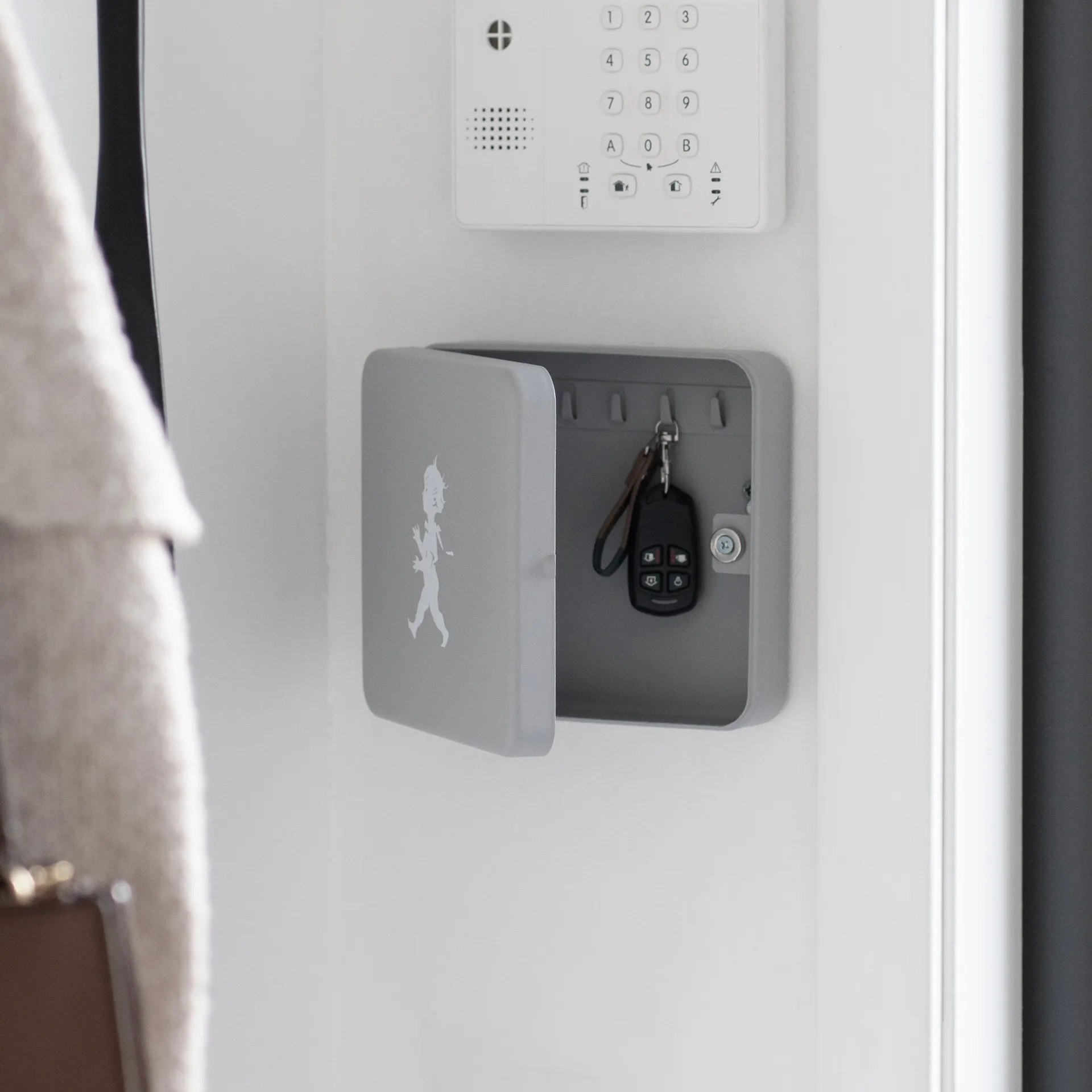 Armario para llaves Solstickan 16x17 cm, Gris Solstickan Design