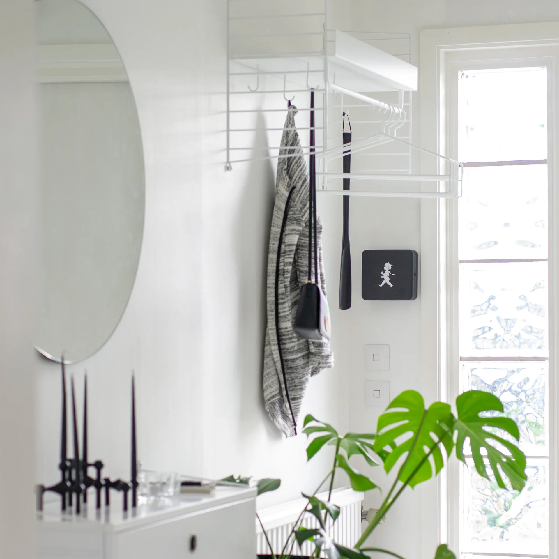 Armario para llaves Solstickan 16x17 cm, Negro Solstickan Design