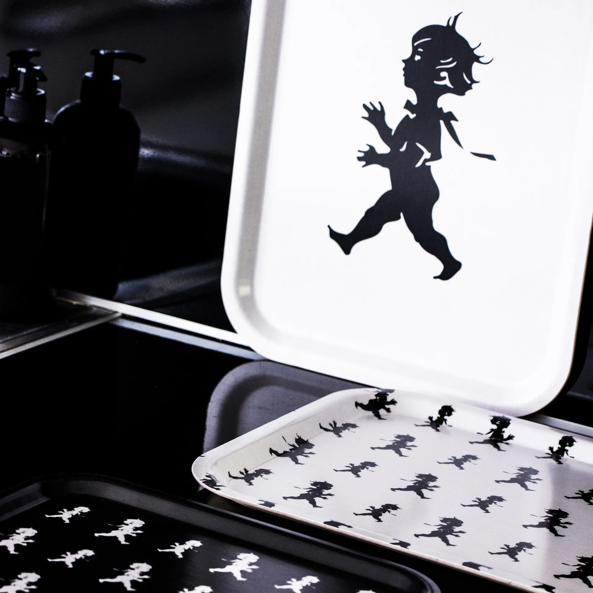 Bandeja Solstickan 20x27 cm, Negro Solstickan Design