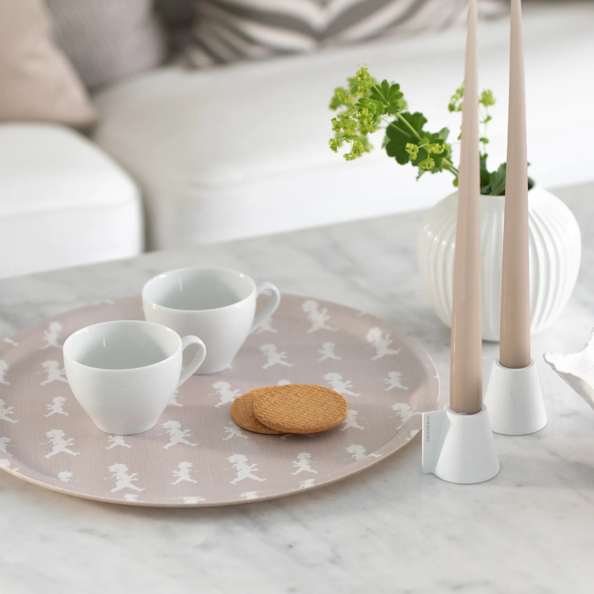 Bandeja Solstickan Ø38 cm, Sand Solstickan Design