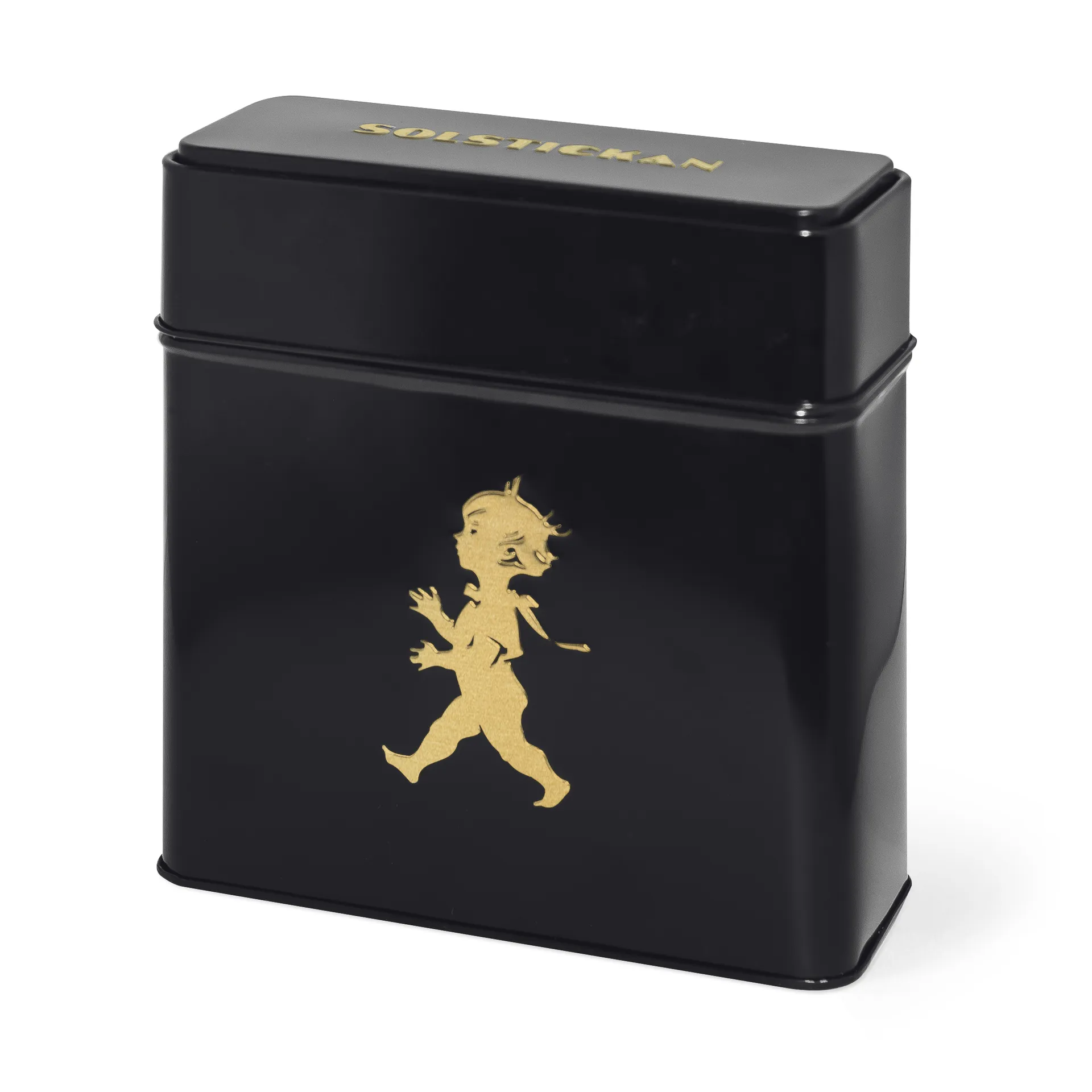 Bote de café Solstickan 15,4x17 cm, Negro-oro Solstickan Design