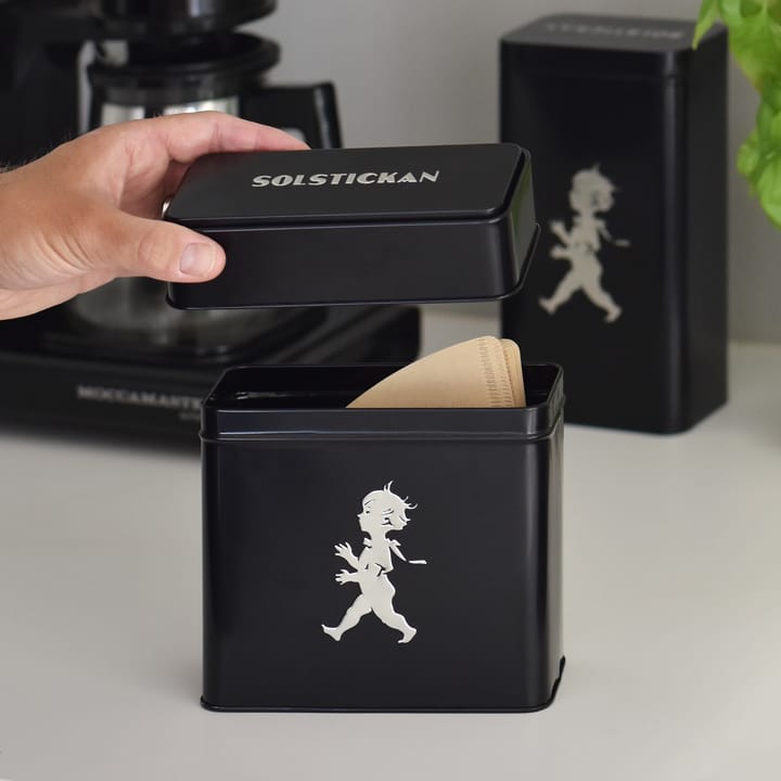 Bote de café Solstickan 15,4x17 cm, Negro Solstickan Design