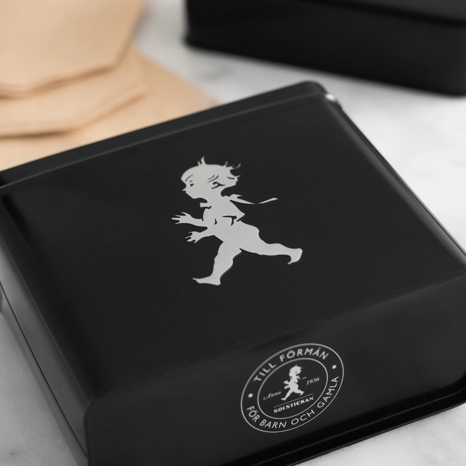 Bote de café Solstickan 15,4x17 cm, Negro Solstickan Design