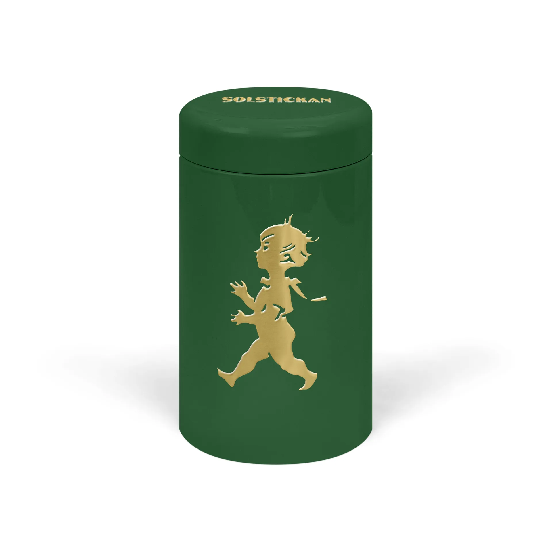 Bote de cerillas Solstickan 100-pack, Verde-dorado Solstickan Design