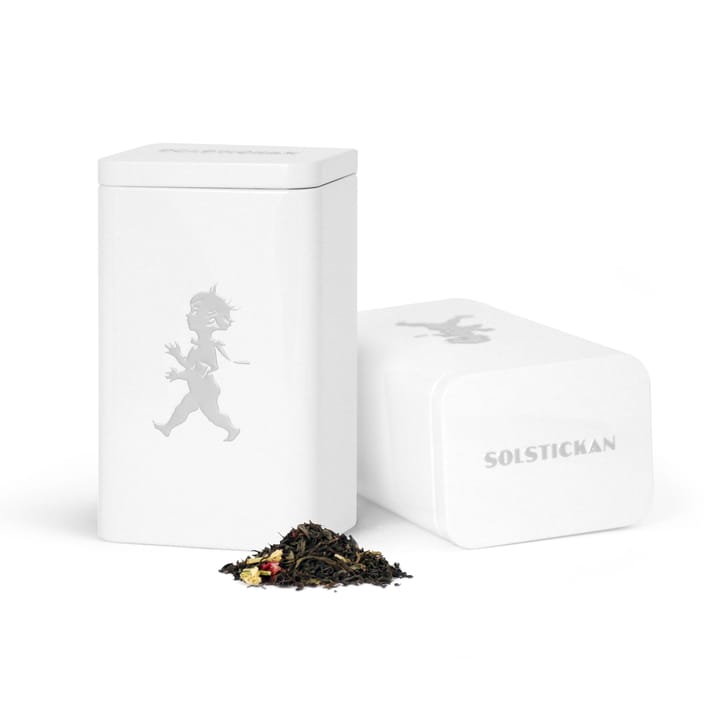 Bote de té Solstickan 15,2 cm, Blanco brillante Solstickan Design