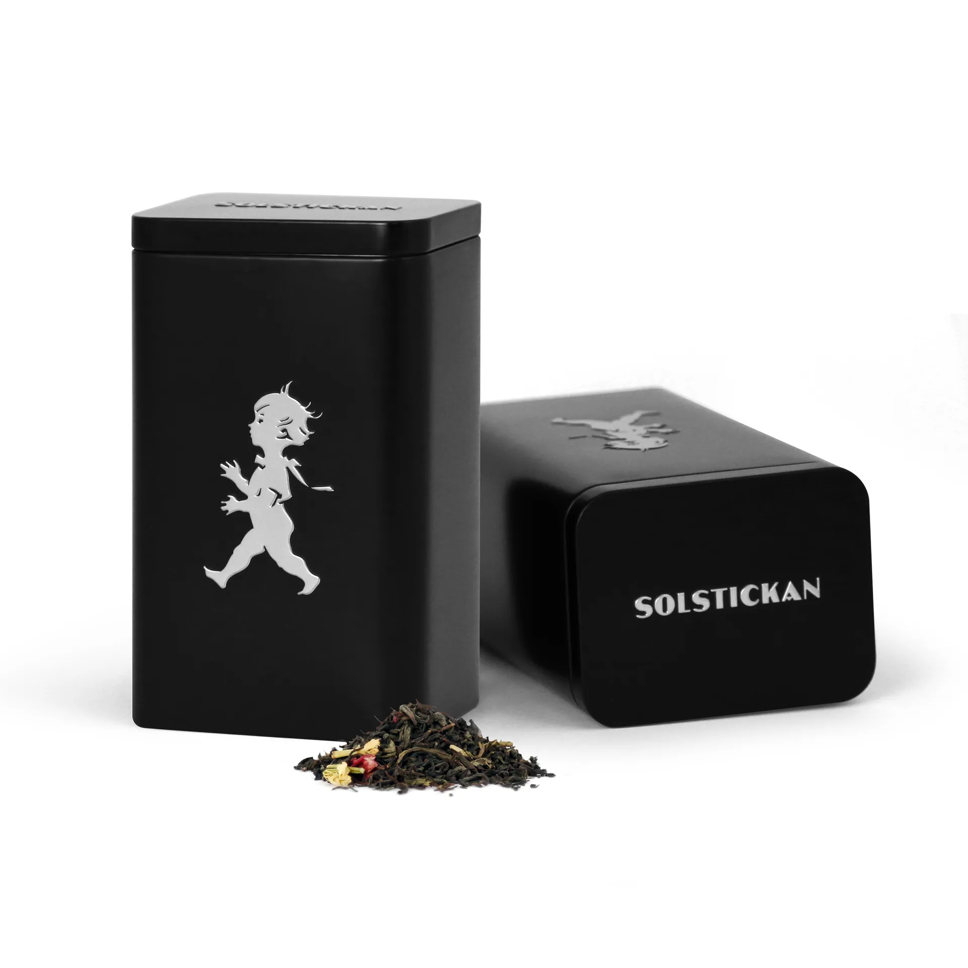 Bote de té Solstickan 15,2 cm, Negro mate Solstickan Design
