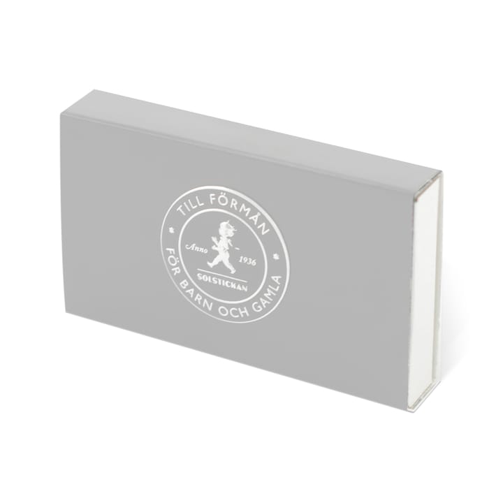 Caja de cerillas Solstickan 30 unidades - Gris - Solstickan Design