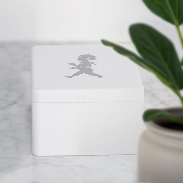 Caja para té con compartimentos Solstickan 13,6x15,6 cm, Blanco Solstickan Design