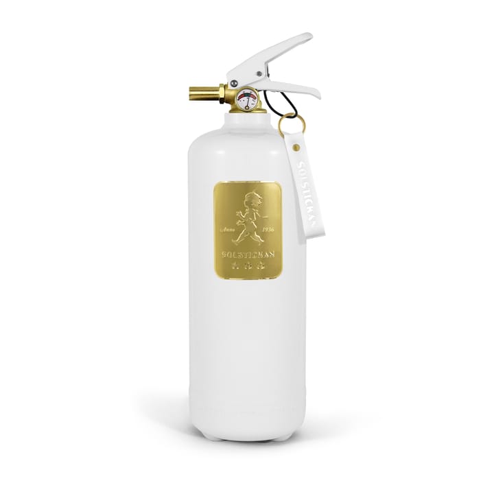 Extintor Solstickan 2 kg - Blanco-dorado - Solstickan Design