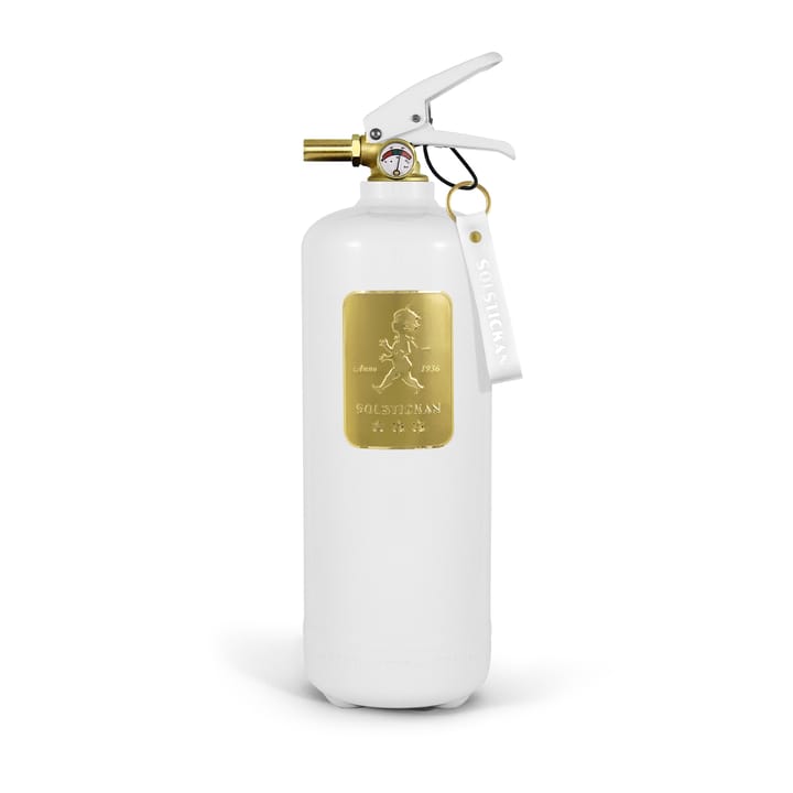 Extintor Solstickan 2 kg - Blanco-dorado - Solstickan Design