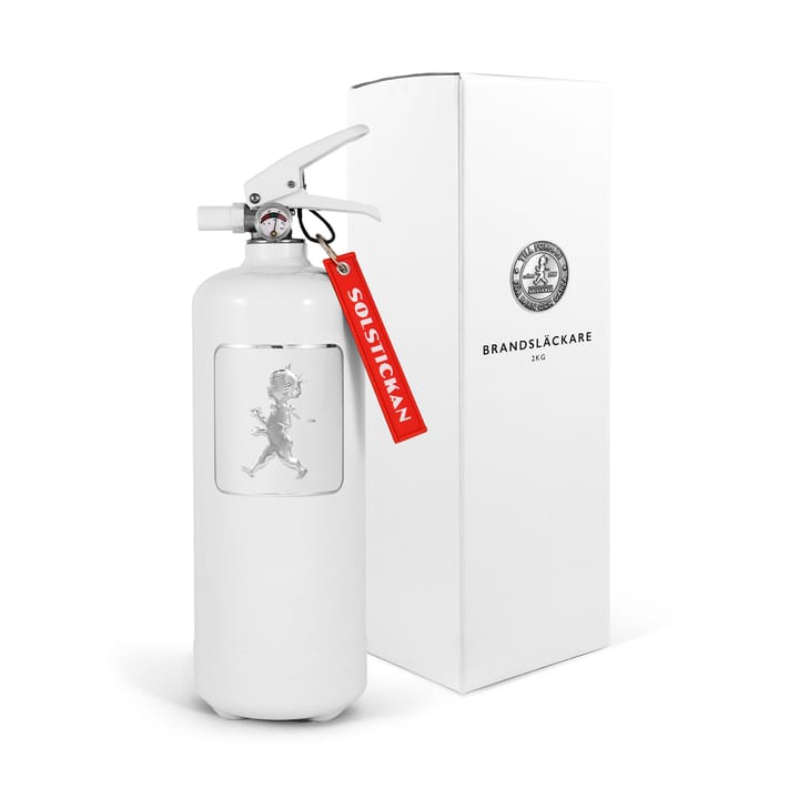 Extintor Solstickan 2 kg, Blanco-plateado Solstickan Design