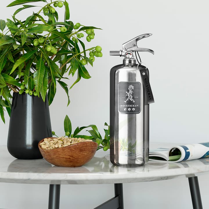 Extintor Solstickan 2 kg, Design Edition acero Solstickan Design