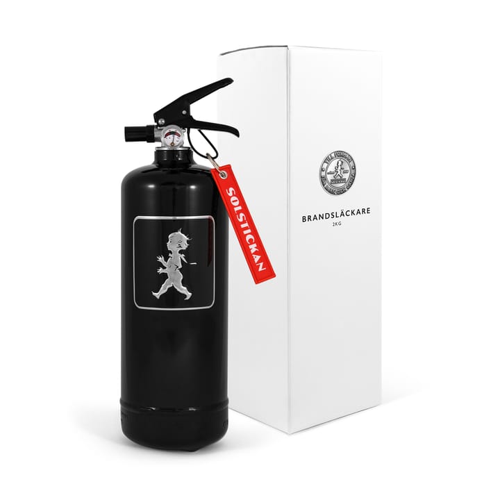 Extintor Solstickan 2 kg, Negro-plateado Solstickan Design