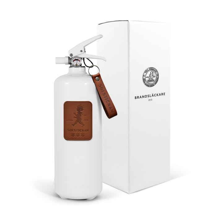 Extintor Solstickan 2 kg, Piel marrón oscuro Solstickan Design