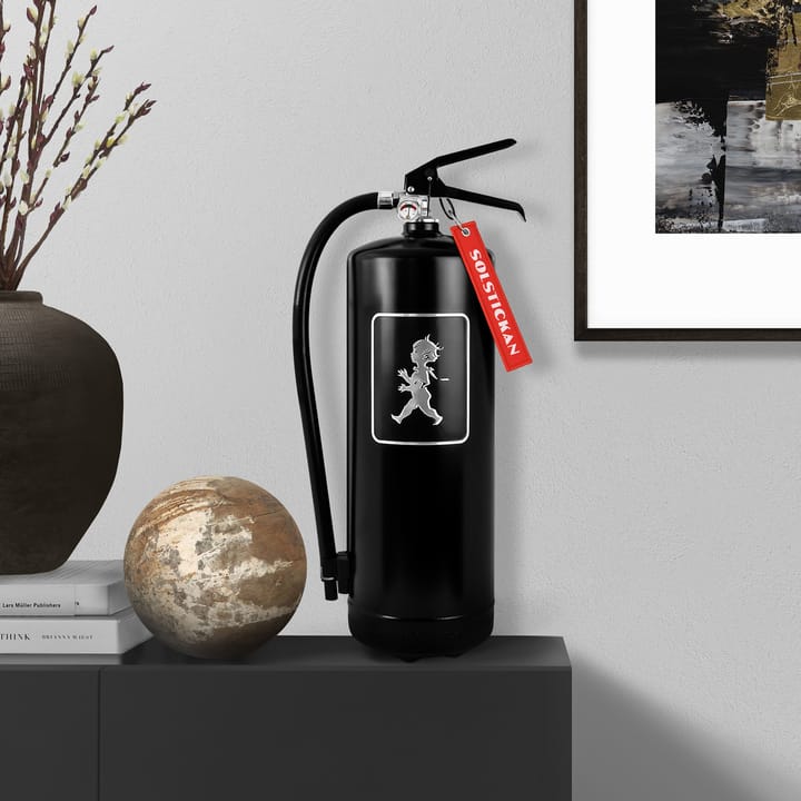Extintor Solstickan 6 kg, Negro-plateado Solstickan Design
