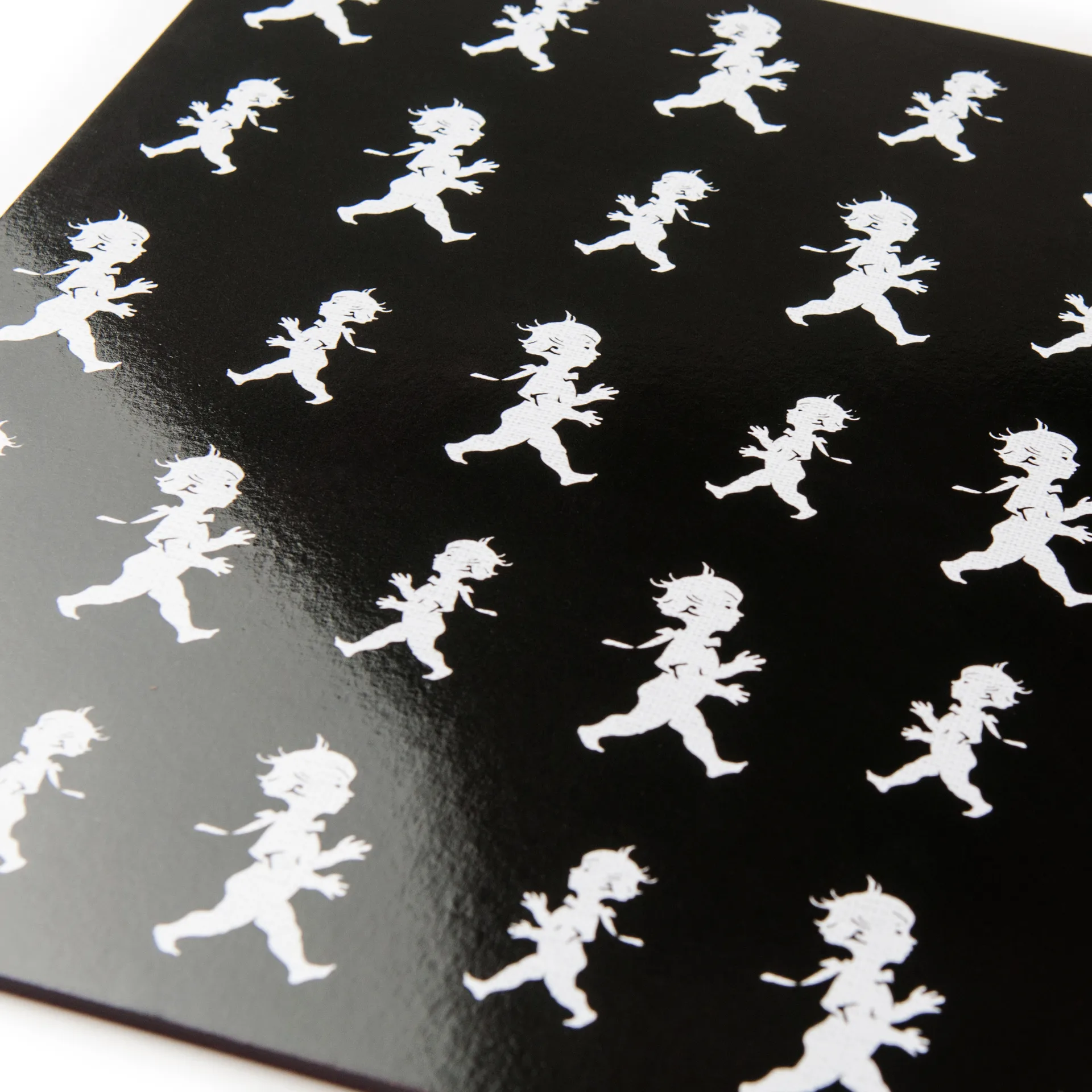 Individual Solstickan 30x40 cm 2 unidades, Negro Solstickan Design