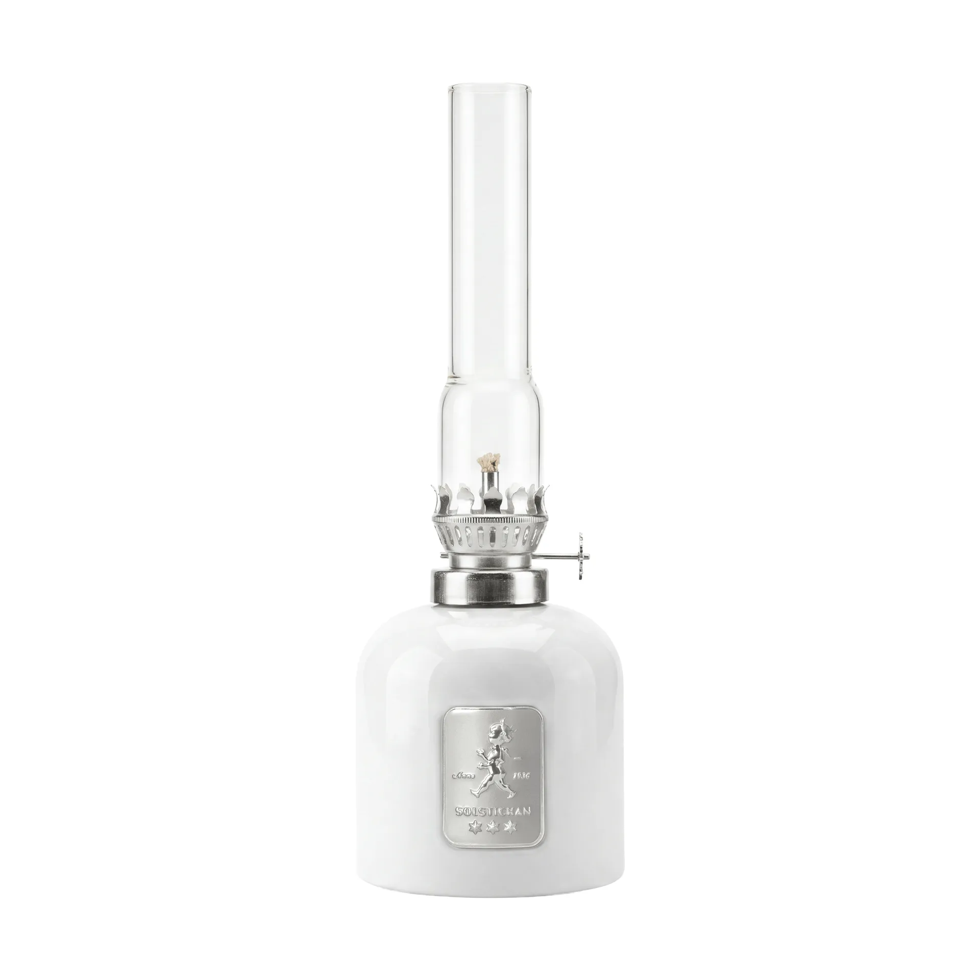 Lámpara de parafina Solstickan, Blanco, Ø8x24 cm Solstickan Design
