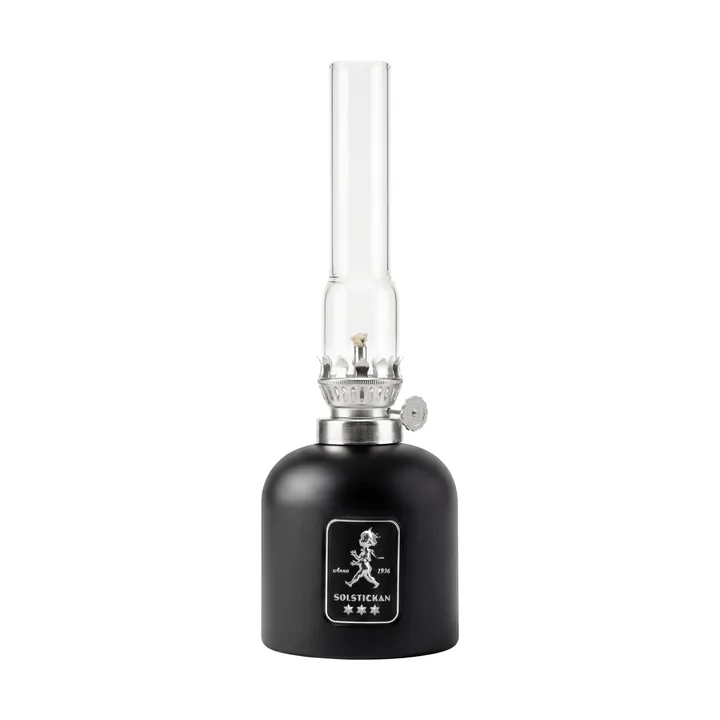 Lámpara de parafina Solstickan - Negro mate, Ø8x24 cm - Solstickan Design