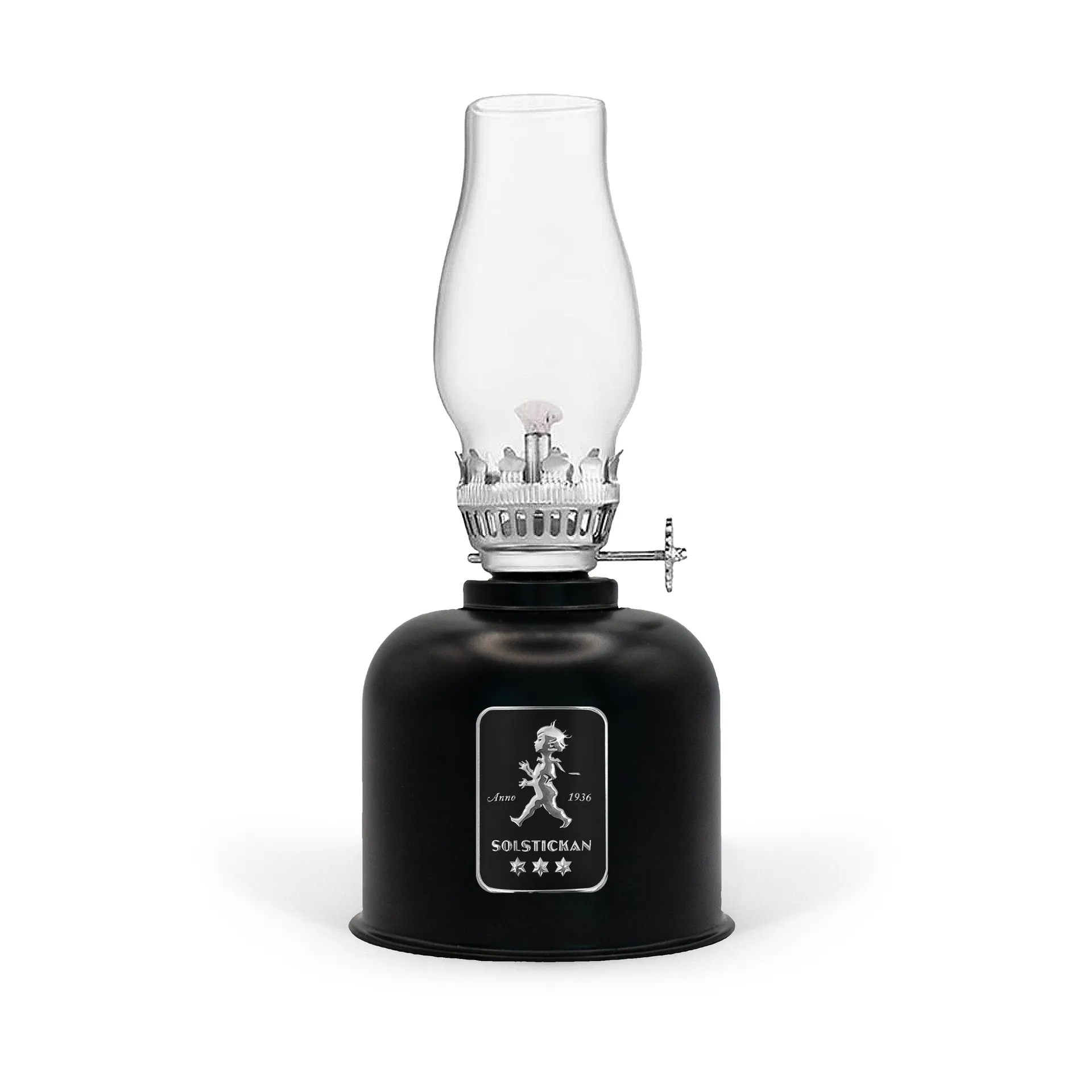 Lámpara de parafina Solstickan, negro Solstickan Design