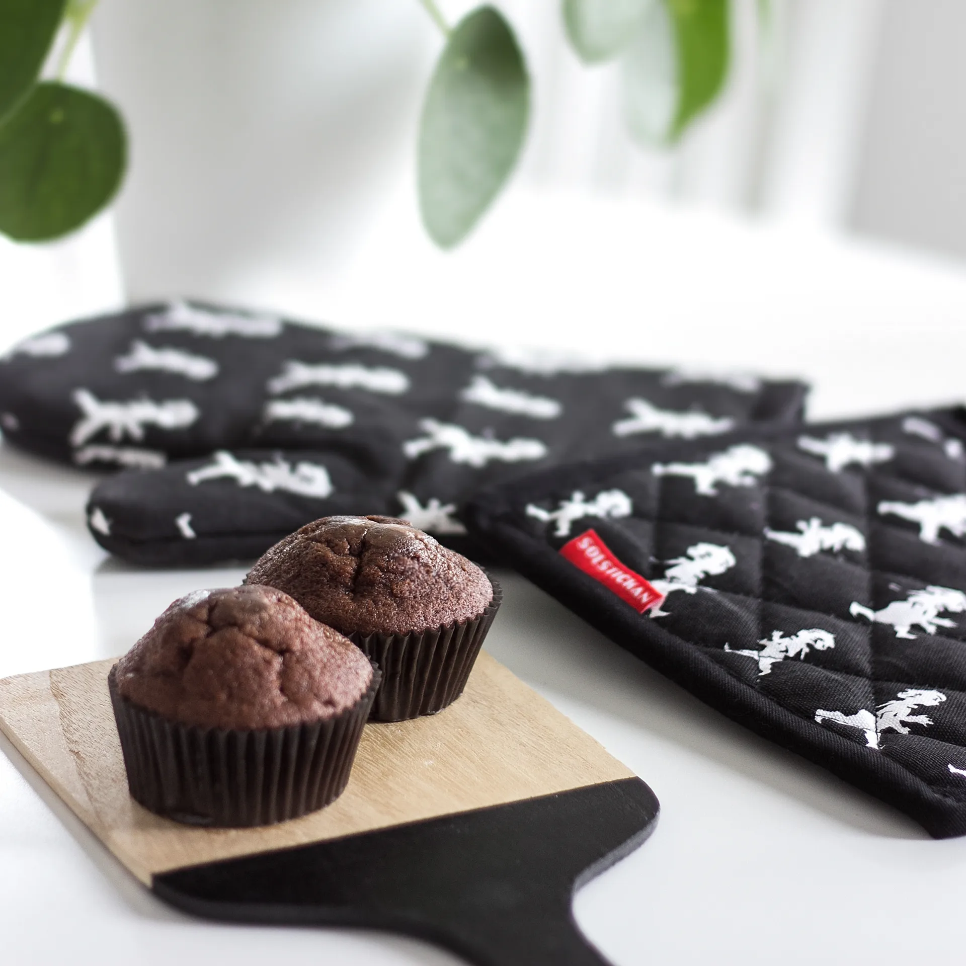 Manopla Solstickan 22x30 cm, Negro Solstickan Design