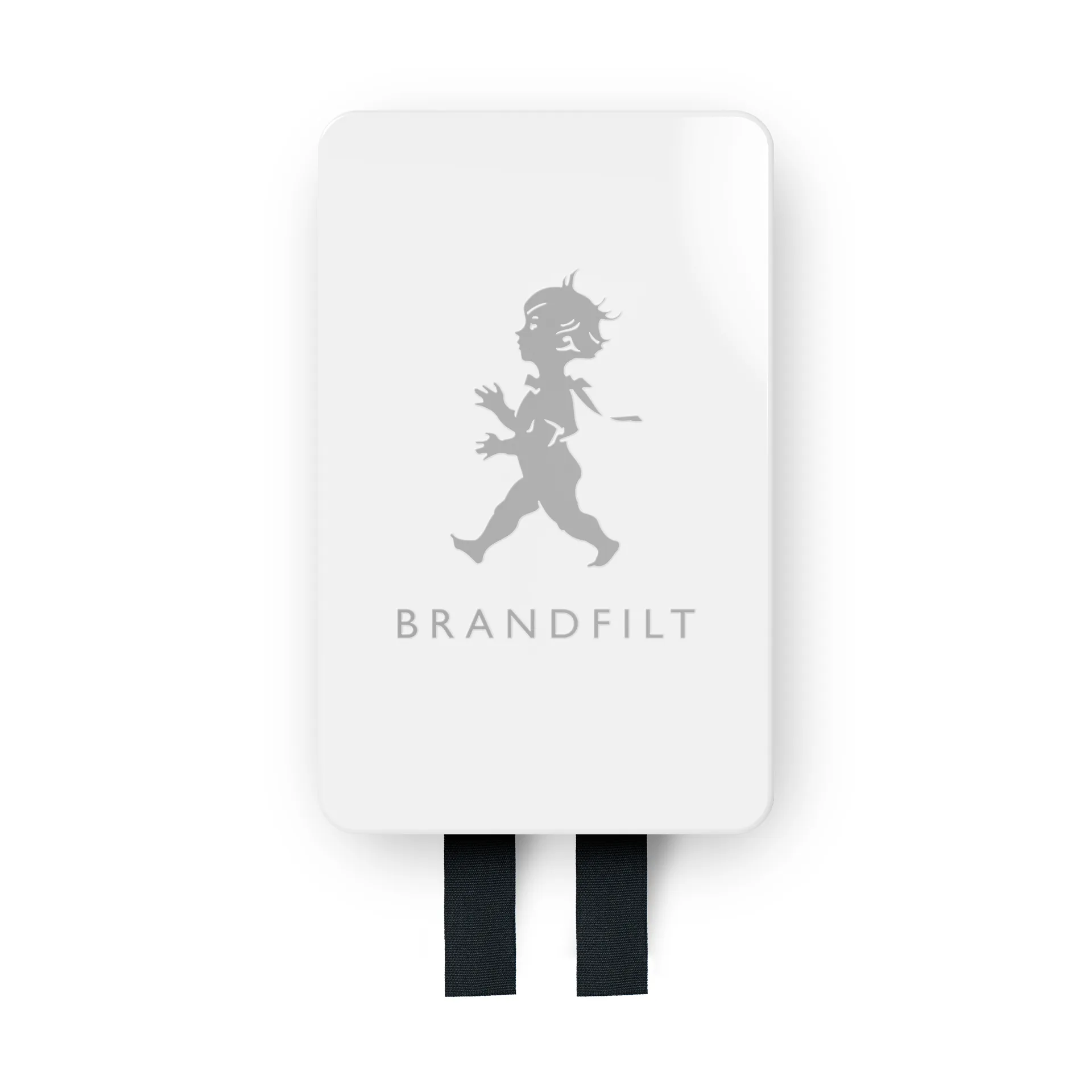 Manta ignífuga Solstickan 16x2,7x25 cm, Blanco alto brillo Solstickan Design