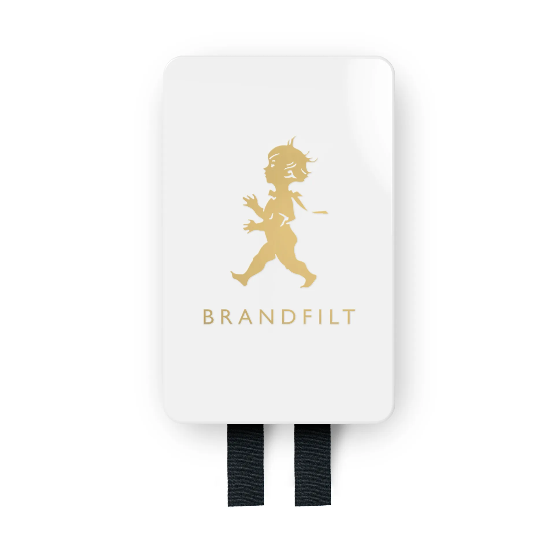 Manta ignífuga Solstickan 16x2,7x25 cm, Blanco-oro Solstickan Design