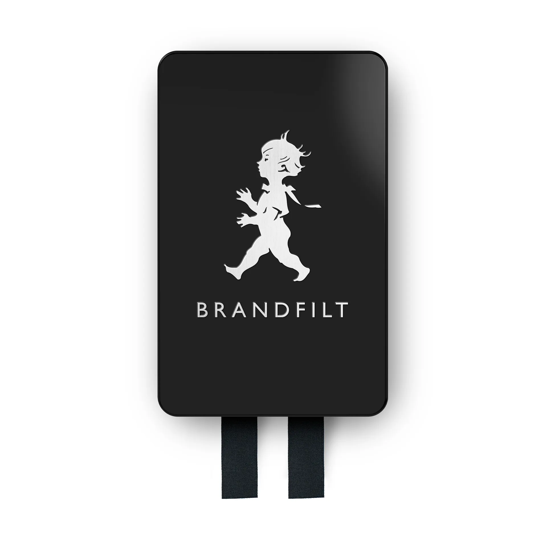 Manta ignífuga Solstickan 16x2,7x25 cm, Negro mate Solstickan Design