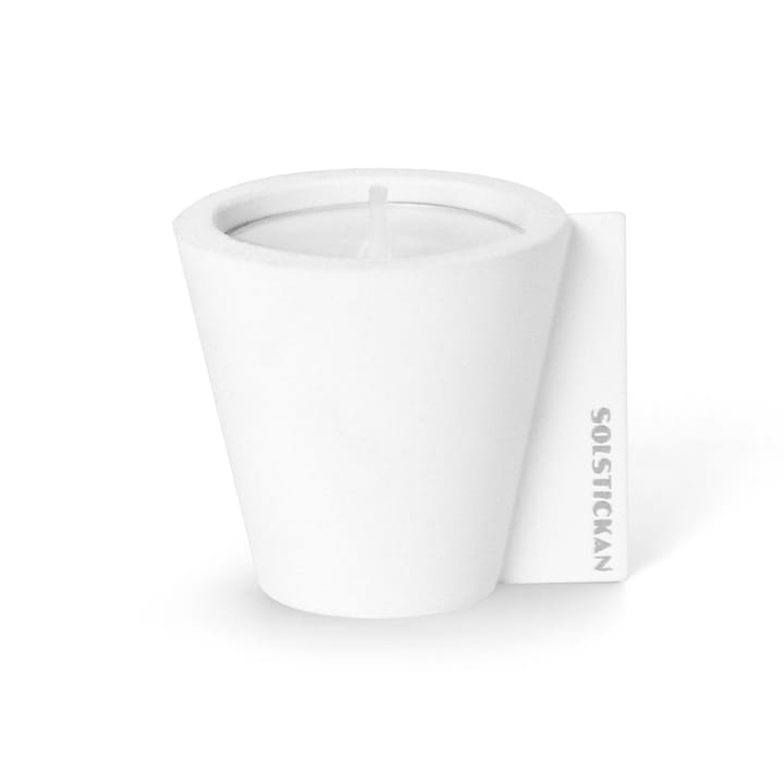 Portavelas Flipp 5x6 cm - Blanco - Solstickan Design