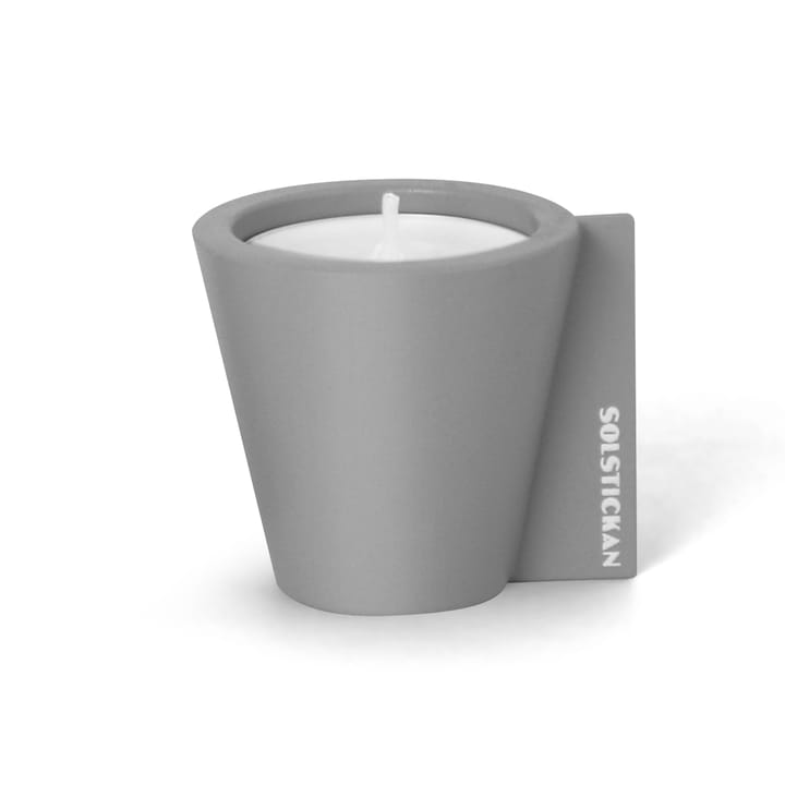 Portavelas Flipp 5x6 cm - Gris - Solstickan Design