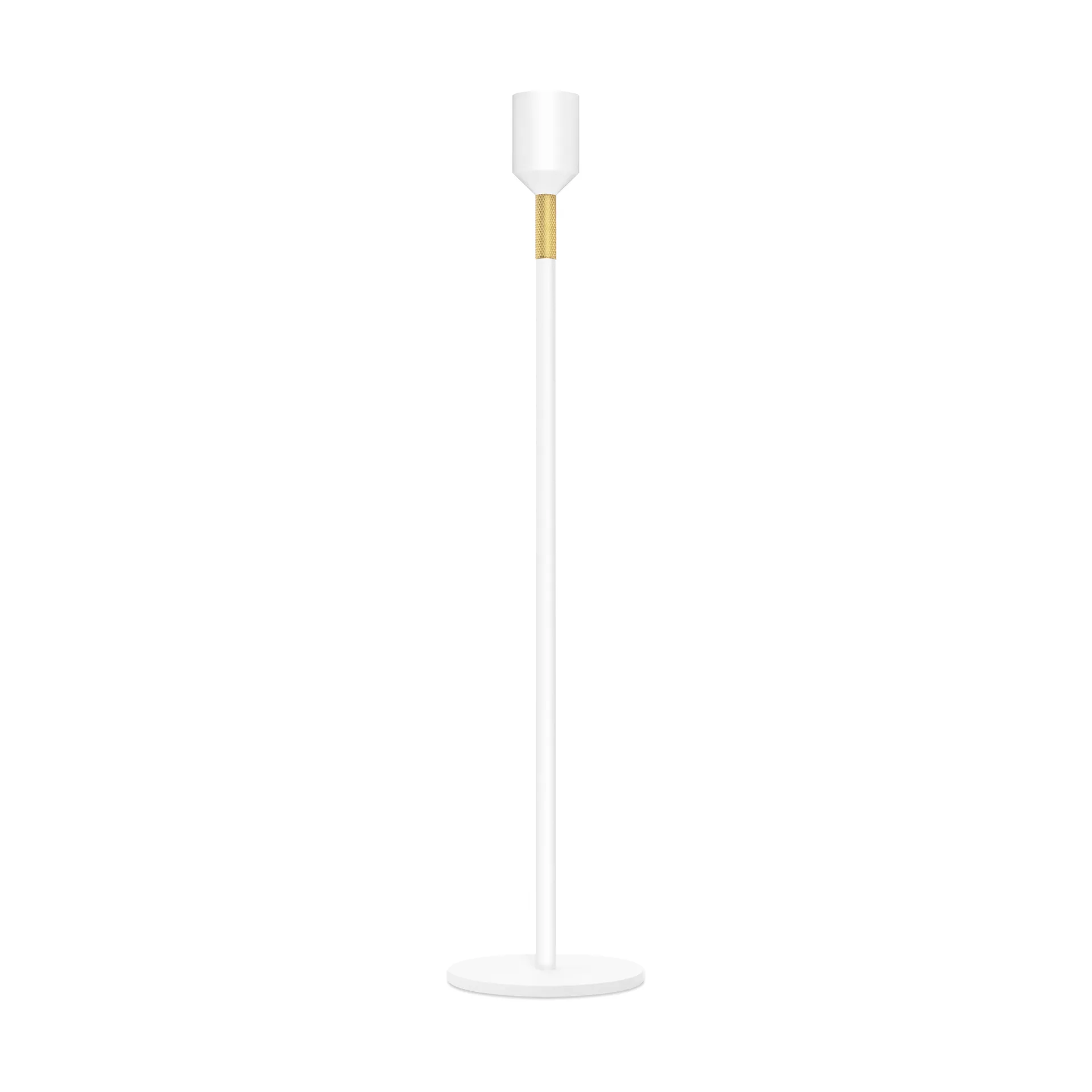 Portavelas Three Stars L 34 cm, Blanco Solstickan Design