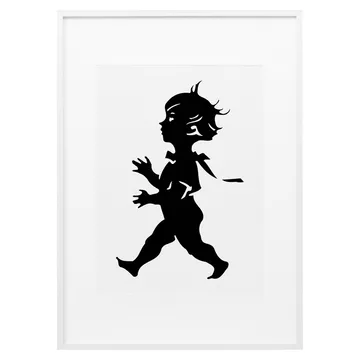 Póster Solstickan 50x70 cm - Blanco - Solstickan Design