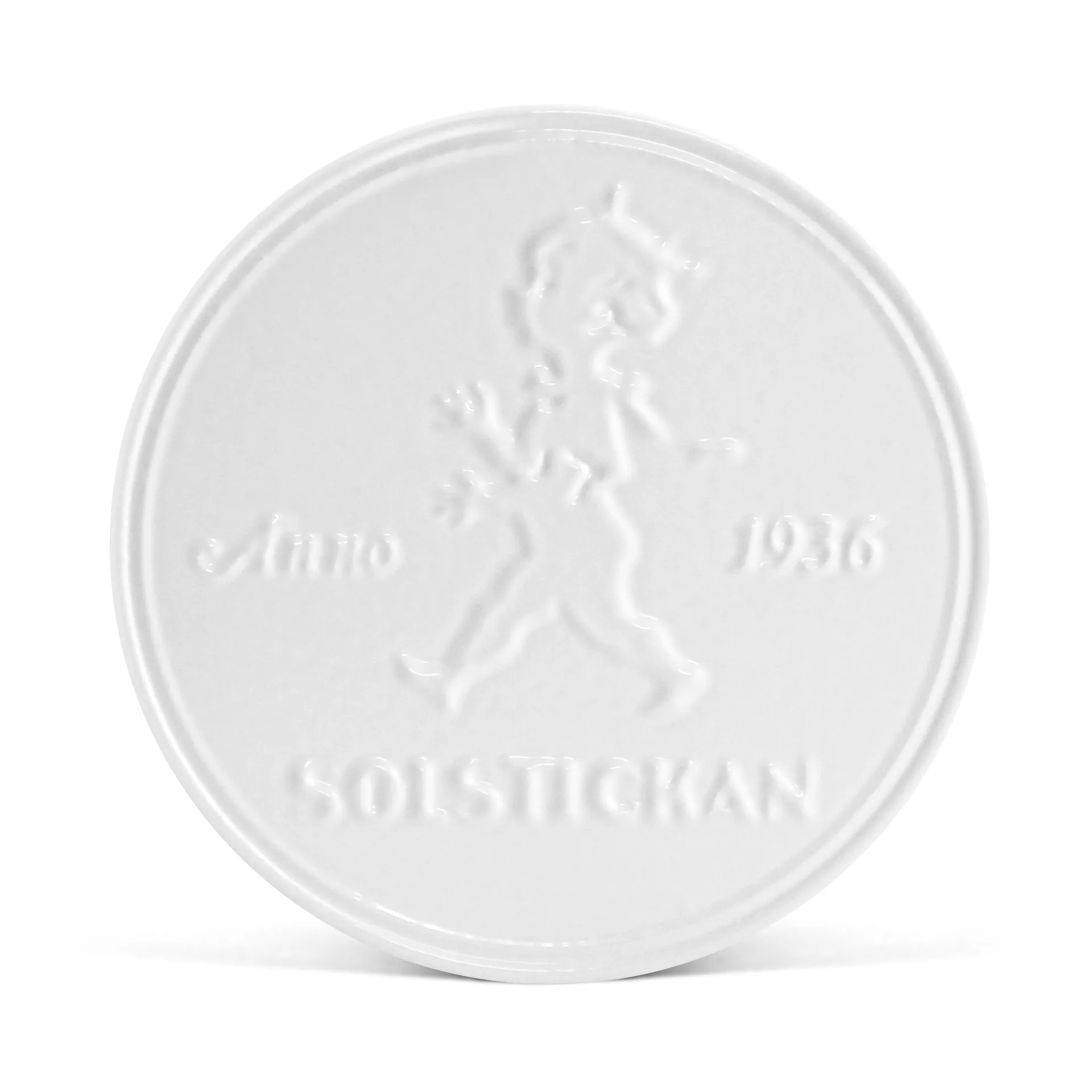 Salvamanteles Solstickan Ø19 cm, Blanco Solstickan Design