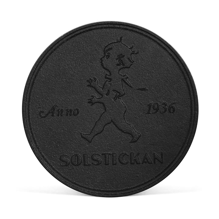 Salvamanteles Solstickan Ø19 cm - Negro - Solstickan Design