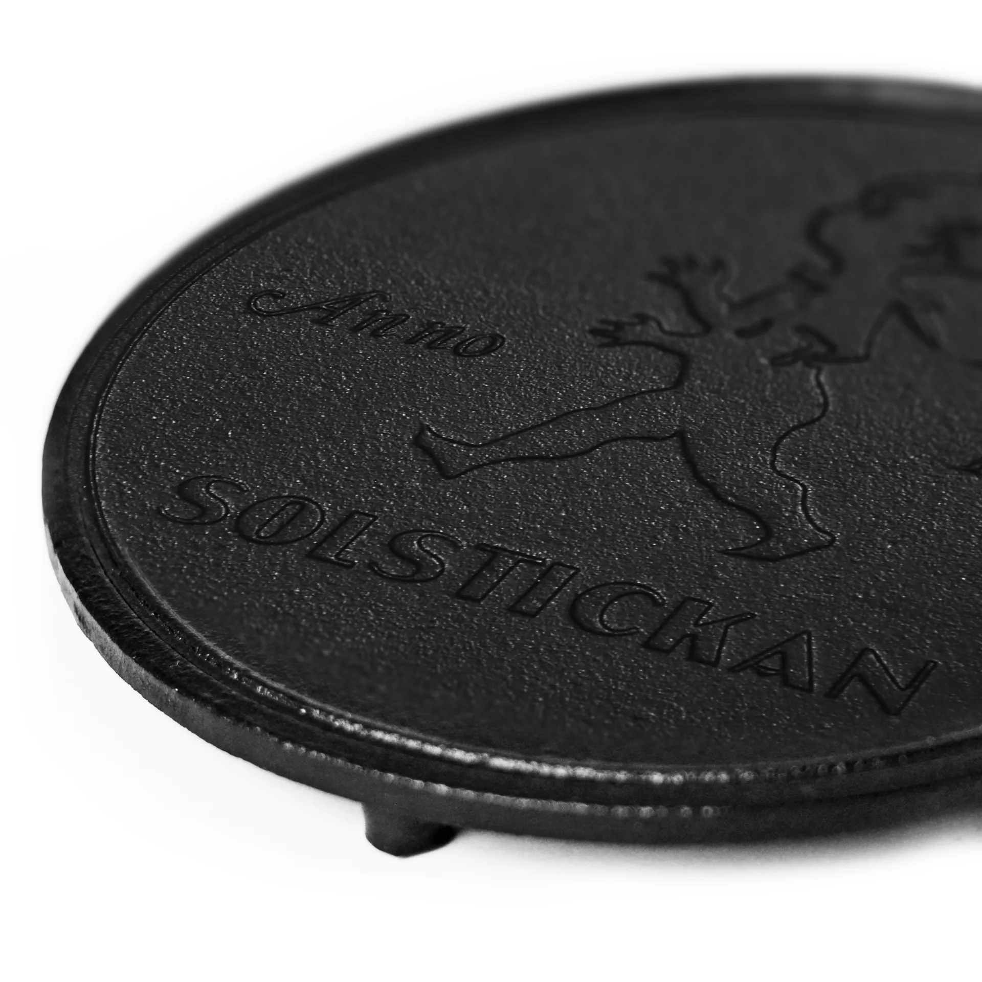 Salvamanteles Solstickan Ø19 cm, Negro Solstickan Design