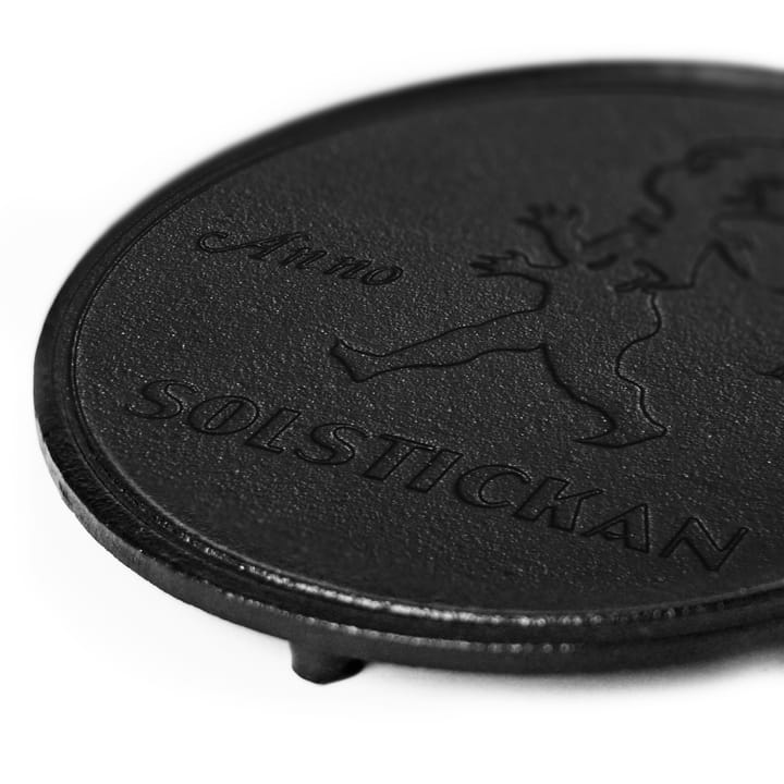 Salvamanteles Solstickan Ø19 cm, Negro Solstickan Design