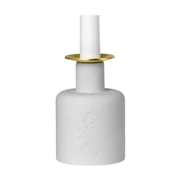 Solstickan candelero de cerámica - Gris claro - Solstickan Design
