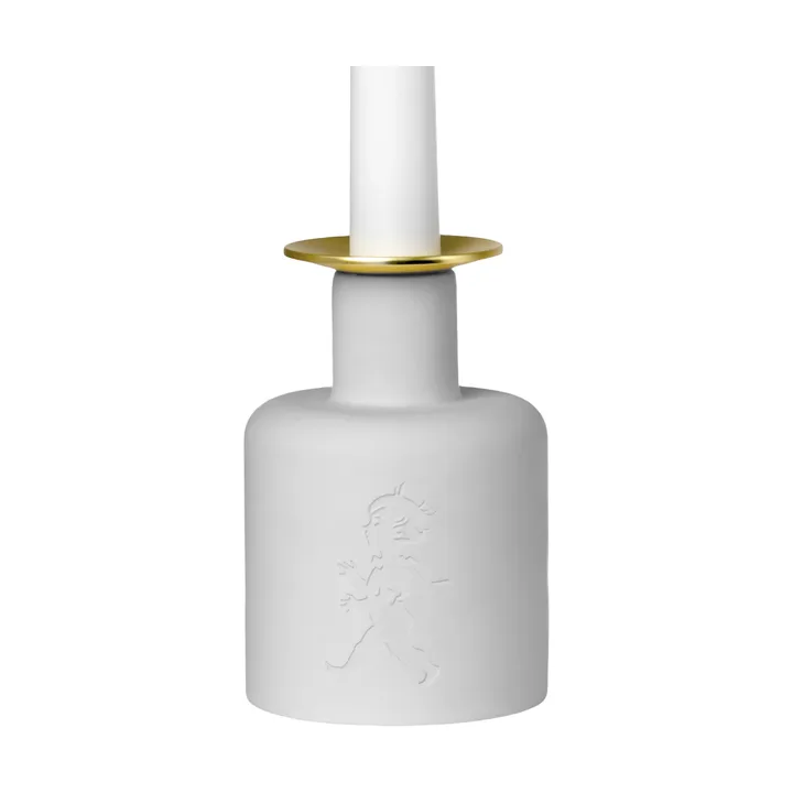 Solstickan candelero de cerámica - Gris claro - Solstickan Design