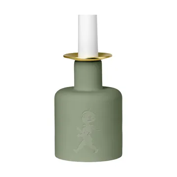 Solstickan candelero de cerámica - Verde - Solstickan Design