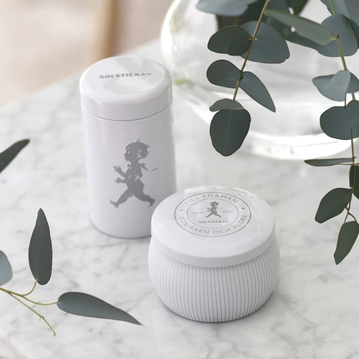Vela aromática Solstickan 25 h, Blanco-eucalipto Solstickan Design
