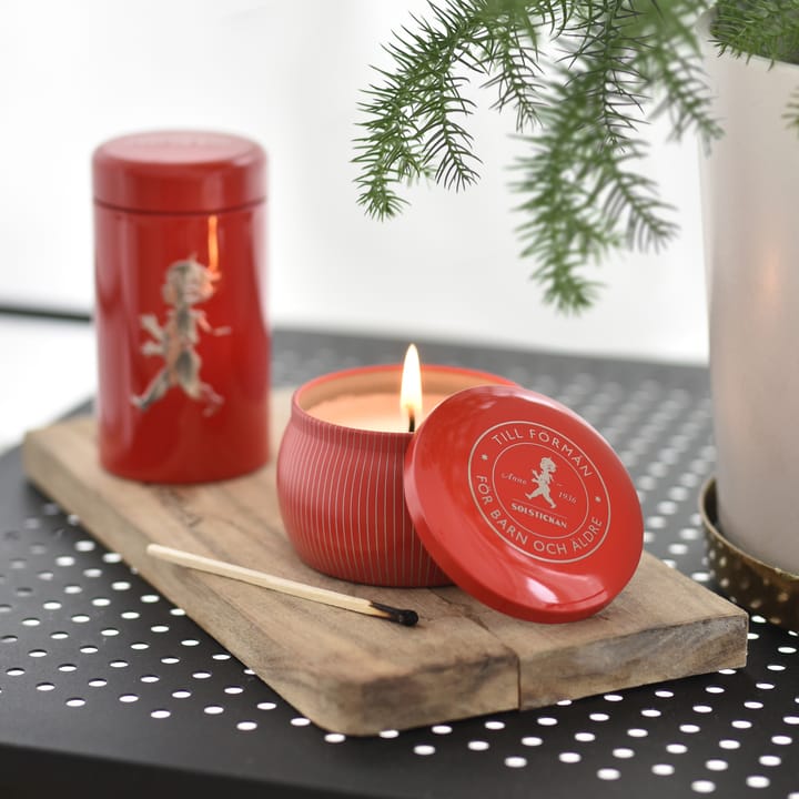 Vela aromática Solstickan 25 h, Rojo-canela y naranja Solstickan Design