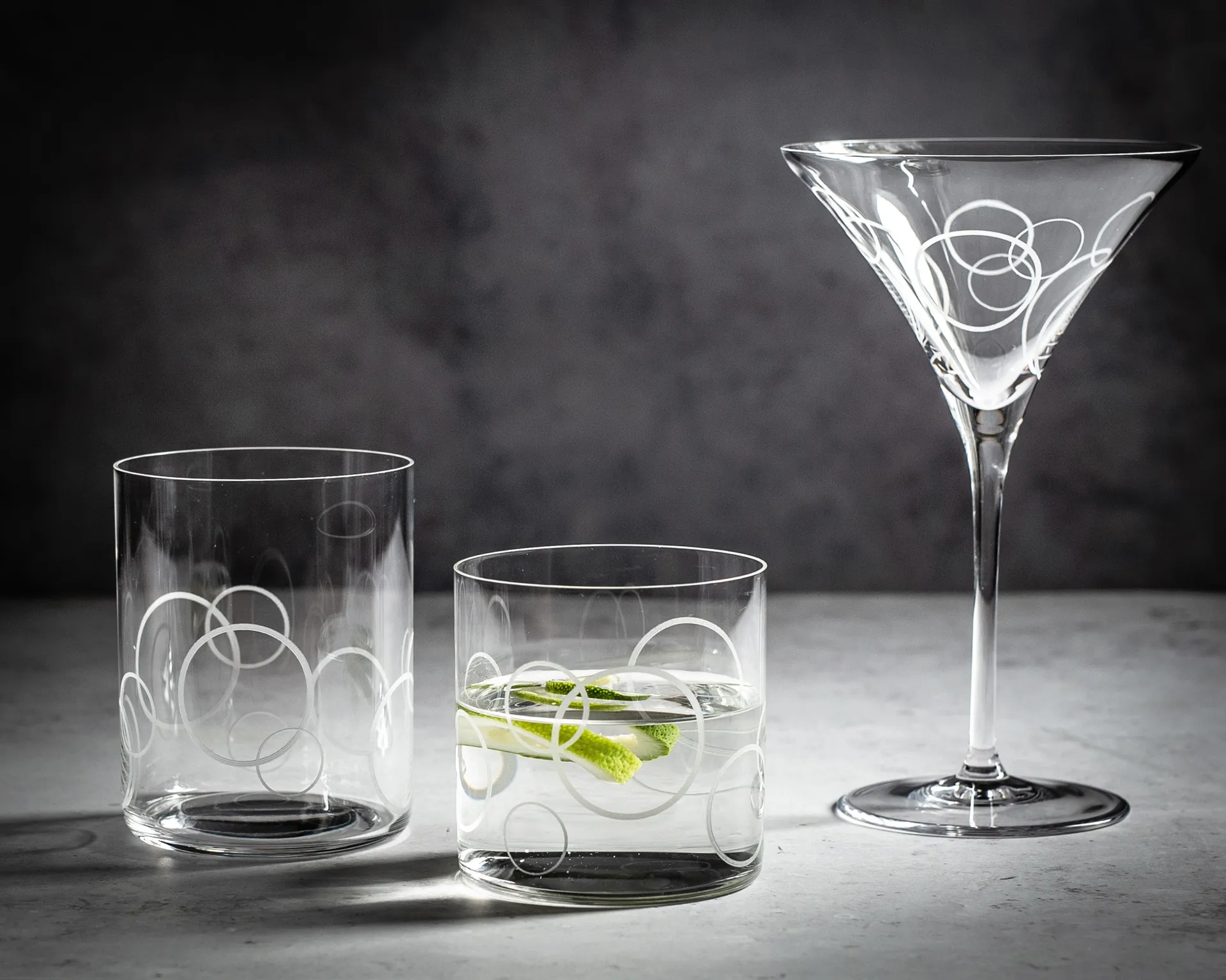 2 Copas de cóctel Signature 22 cl, Circles Spiegelau