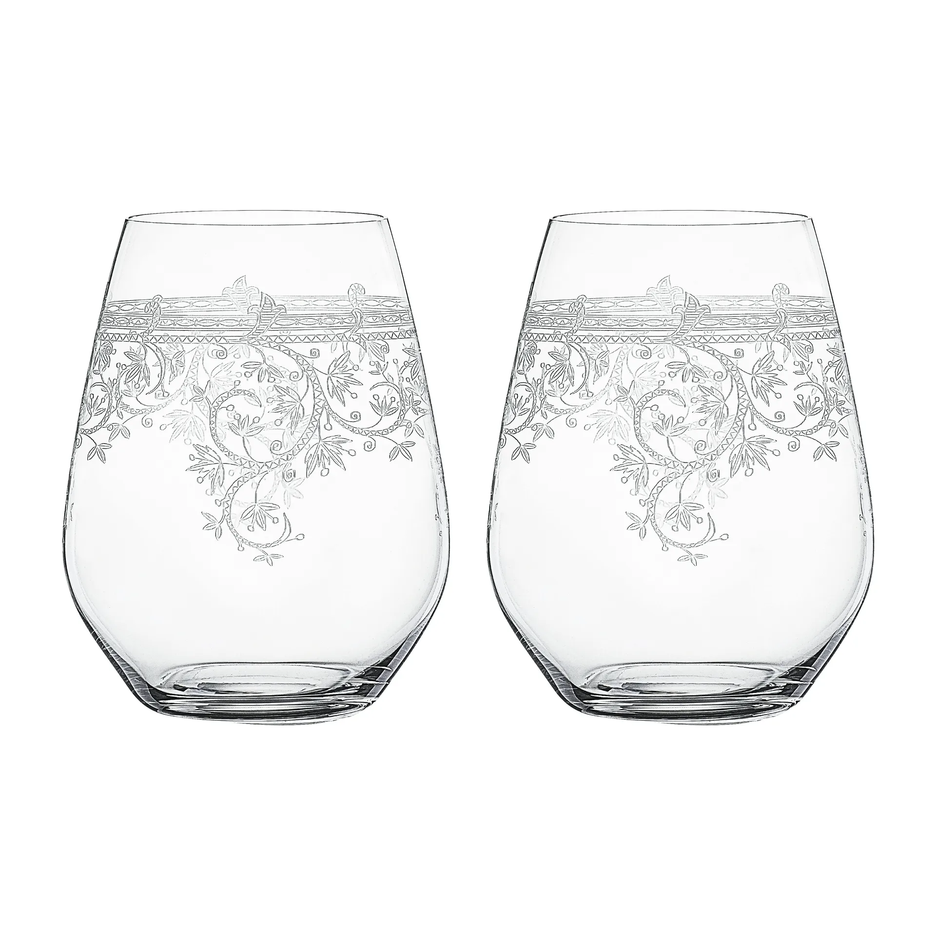 2 Vasos Arabesque 46 cl, transparente Spiegelau