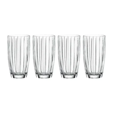 4 Vasos alargados Milano 41,2 cl - transparente - Spiegelau