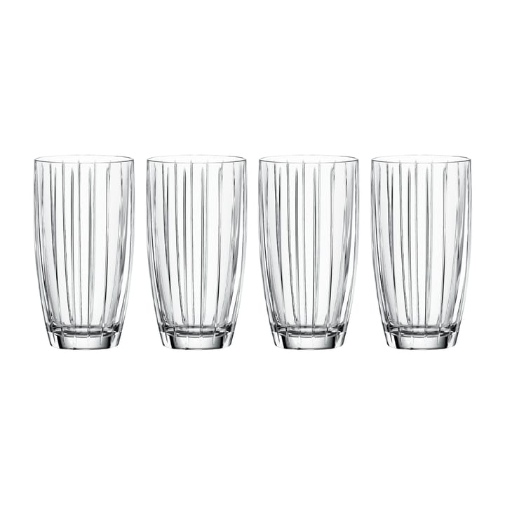 4 Vasos alargados Milano 41,2 cl, transparente Spiegelau