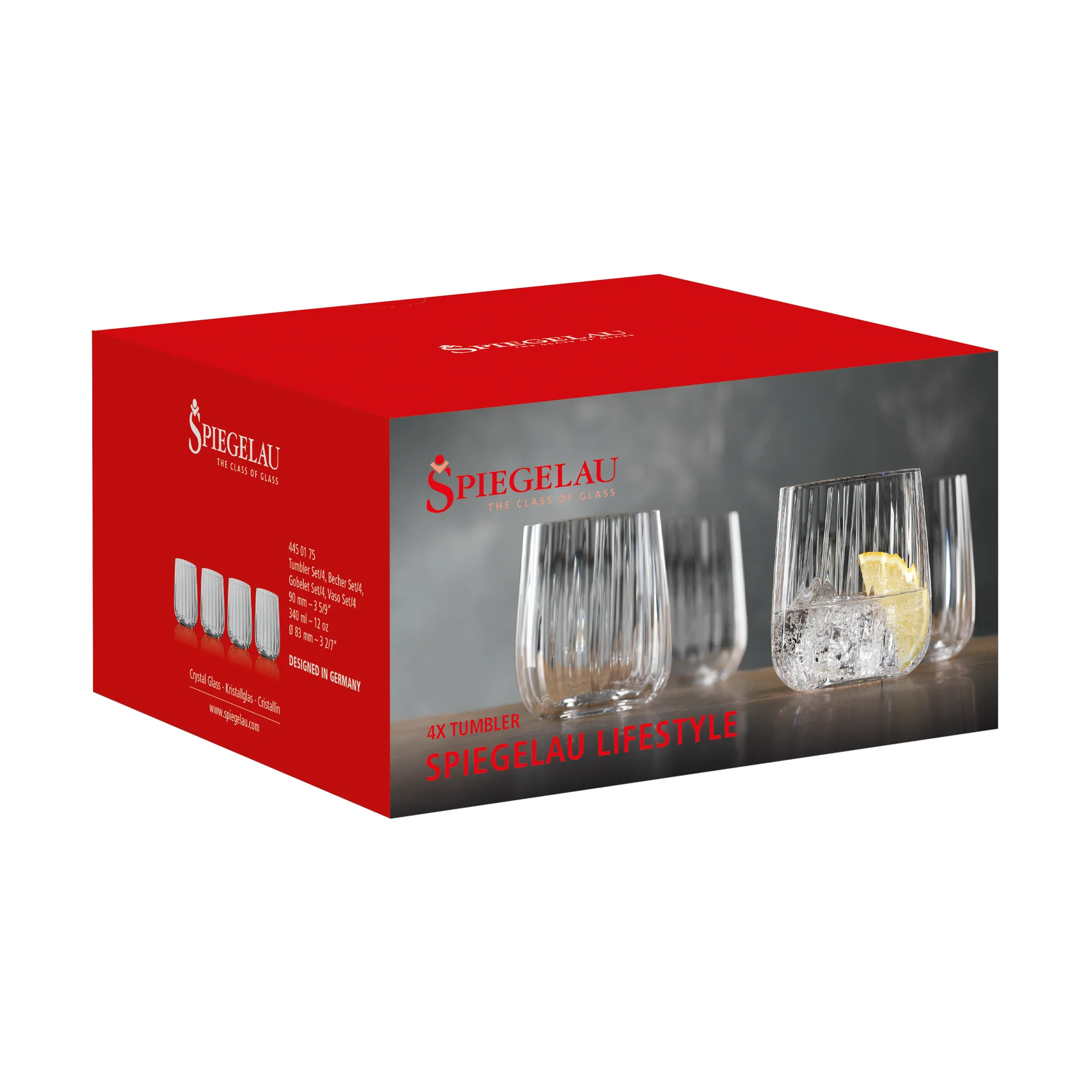 4 Vasos LifeStyle, 34 cl Spiegelau